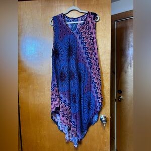 Mexico Blues Tunic Dress
